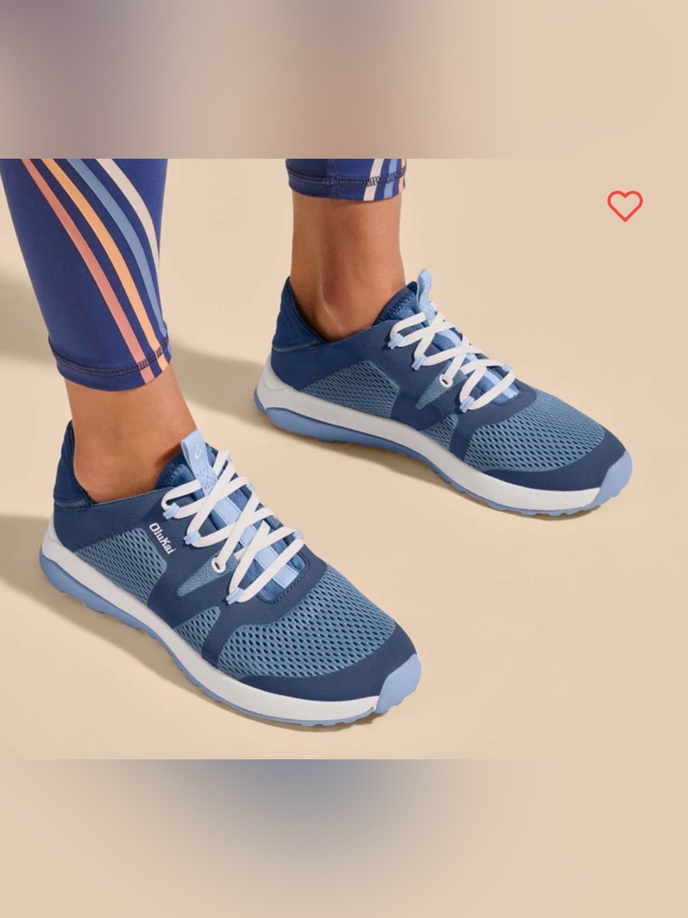 Olukai Vintage Blue Huia Sneakers, 9
